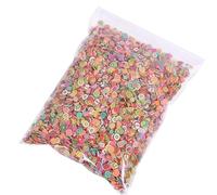 10000pcs Tiny Slime Charms Cute Set, Charms for Slime Assorted Fruits Apple Strawberry Blueberry Watermelon and More for Nail Art Craft Making, Ornament Scrapbooking DIY Crafts (Multicolor Fruits)