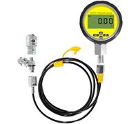 10000PSI Digital Hydraulic Pressure Test Kit - 1/4 Inch NPT 700BAR/70Mpa Hydraulic Pressure Gauge Set with 1.64M Hose and Quick Couplings for Excavators
