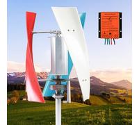 10000W No Noise Vertical Wind Turbine Generator Kit, Magnetic Levitation 12V/24V/48V Controller for Home & Street Lighting, Efficient Renewable Energy Solution for Sustainable Power