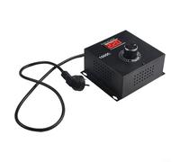 10000W SCR Voltage Regulator For Motor FAN Speed And Temperature Control, Stepless Adjustable Output Voltage 0 220V For AC110 220V Applications(AU)