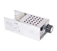 10000W Voltage Regulator high temperature limit switch 220V AC Electronic Voltage Regulator with shell Governor Dimmer Thermostat Speed Controller Dimming Speed Power