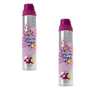 10001 Carpet Fresh Pet Quick Drying Fine Foam - Fragrance: Thai Orchid & Passionfruit - Leaves Your Carpet & Home Smelling Fresh & Clea - No Need To Vacuum - Pack of 2 x 300ml