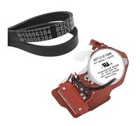 10006384 Washer Drive Belt & 10006355 Washer Shift Actuator Compatible with Top Brand Replacement with WPW10006384VP, AP6014711, PS11747977, EAP11747978