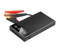 1000A Car Emergency Power Supply 6500mAh Portable Emergency Starter Auto Car Battery Booster 12V Mini Starting Device Easy To Use(Black)