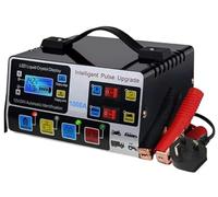 1000A Heavy-Duty Car Battery Charger with LCD Display 12V/24V Smart Pulse Repair & Trickle Charge Universal Vehicle, Motorcycle & Lorry Battery Maintainer