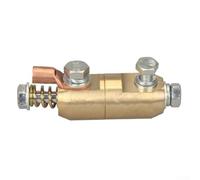 1000A Welding Grounding Clamp Rotary Adapter 360 Degree Brass Solid Brass Earth Clamp 1000A High Conductivity Welding Earth Clamp 360° Rotatable for MIG for tig Devices 1000A Ground Clamp with