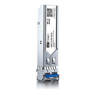 1000BASE-LX SFP Transceiver, SFP to LC, 1.25G Singlemode module Compatible with Cisco GLC-LH-SM/GLC-LH-SMD, MA-SFP-1GB-LX20, Ubiquiti UniFi UF-SM-1G, Mikrotik S-31DLC20D, Netgear AGM732F...