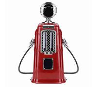 1000cc Double Guns Liquor Beer Dispenser, Wine Dispenser Pump Gas Station Beer Dispenser Alcohol Liquid Soft Drink Beverage Dispenser Machine Bar Butler Tools (Red)