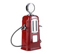 1000cc Pump Liquor Dispenser, Mini Beer Dispenser for Home Liquor Beer Wine Soda Soft Drink Beverage Pump Gas Station Dispenser Machine Bar Tool(Red)