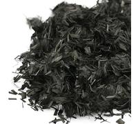 1000G Chopped Carbon Fiber Strand Bulk Pack For Resin Marble Texture，6MM | Forged Carbon Finish: Blends With Epoxy Resin To Craft A Sleek Marble Texture For Automotive Parts And Diy Crafts.
