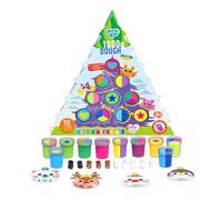 1000g Dough Lovin Sculpting Set Christmas Tree, Craft Kits for Kids - Arts and Crafts for Kids - Colour Dough Modelling and Sculpting Playdough Set - Ideal Creative Activity Kit for Children