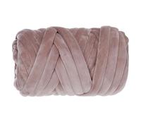 1000g Extra-Thick Icelandic Line Flannel Filling Cat Nest Pillow Blanket - Hand-Woven DIY Coarse Wool Anti-Collision Design(Lightcoffee)