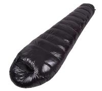 1000G Goose Down Outdoor Adult Ultra Light Style Sleeping Bag For Camping Waterproof for Outdoors Camping(Black)