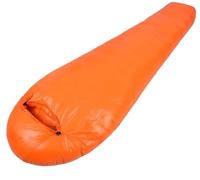 1000G Goose Down Outdoor Adult Ultra Light Style Sleeping Bag For Camping Waterproof for Outdoors Camping(Yellow)