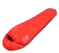 1000G Goose Down Outdoor Adult Ultra Light Style Sleeping Bag For Camping Waterproof for Outdoors Camping(Red)