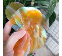 1000grams 20/30/40/50/77mm Round Transparent PVC Sequin Paillettes Sew Wedding Accessory DIY Pendant