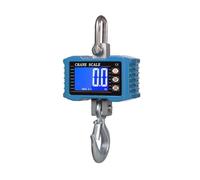 1000kg/2204lbs Digital Portable Heavy Duty Crane Scale with LCD Backlight, Unit Change, Sturdy & Safe (Black)