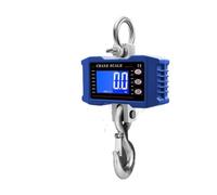 1000Kg/500Kg Digital Hanging Scale - Portable Heavy Duty Crane Scale with LCD Backlight, Industrial Hook Scales, Unit Change, Sturdy & Safe (500kg Blue A)