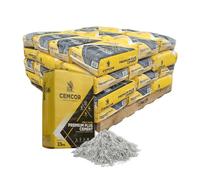 1000kg Cemcor High Strength Premium Ready Mix Cement 42.5N - For Structural Concrete Reinforced Foundations Pre Cast Elements Pouring Concrete Slabs Preparing Mortar For Masonry Work - 40 x 25kg Bags