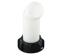 1000L IBC Water Tank Drain Spout Hose 2in Extension with Valve Tap Cap and Thread Nut, Compatible with Standard and Extended Styles (extended)