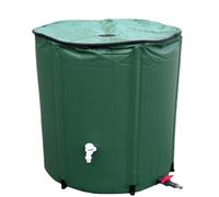 1000L PVC Rainwater Harvesting Tank Collapsible Water Container with Filter Perfect for Camping & Outdoor Use 225L Capacity Portable Water Storage Solution