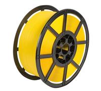 1000M Long Heavy Duty Strapping Roll 12mm Wide Yellow Plastic Hand Pallet Banding x1 Roll