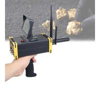 1000M Metal Detector, Long Range Digital Metal Treasure Detector LED Screen, Professional Metal Finder Ground Penetrating Radar Scanner,Automatic Rotation Scanning,Abs Engineering Material