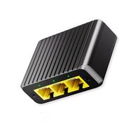 1000Mbps 3 Port Networking Switcher 1000Mbps RJ45 Adapter 1 in 3 Out Gigabit Switcher Ethernet Splitter for Desktop Routers Gigabit Ethernet Splitter