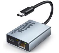 1000Mbps Ethernet Adapter for Fire TV Stick, ELECTOP Micro USB to RJ45 Gigabit Ethernet Network Adapter Compatible with 4K Fire Stick, Chromecast Google Home Mini and More TV Bars