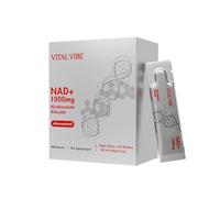 1000mg Liquid NAD Supplements UK, with Nicotinamide Riboside, Resveratrol, 10.5 fl. oz NAD Liquid for Men & Women, Anti-Aging, Energy, Focus, Fast-Absorption Berry Flavor Drink Mix 30 Packets(