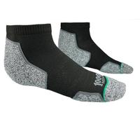1000 Mile Unisex 2262bxl Run Anklet Mens (Twin Pack) (Recycled), Black, XL EU