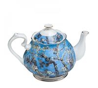 1000ml Bone China Tea Pot, Van Gogh Painting Pot, Teapot Ceramic Teapots