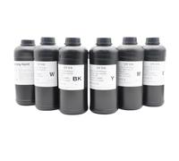 1000ML Bottle Varnish Compatible with L800 L805 L1800 R290 R330 1390 1400 4800 4880 7800 7880 TX800 XP600 XP300 for DTF Printers(BK)