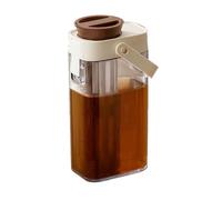 1000ml Cold Brew Coffee Maker with Handle Can Be Placed Vertically or Horizontally for Home Outdoor Camping Hand-Grinded Coffee Cold Brew Pot