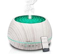 1000ML Essential Oil Diffuser with Bluetooth Speaker & Remote, 2024 Upgrade Aromatherapy Diffuser,Aroma Diffuse with Music Player Function,Humidifier,LED Light in 7 Colors,Home Office Bedroom