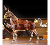 1000ml Funny Whiskey Bottle, Art Statue Sculpture, Glass Animal Whiskey Decanter, Collectibles Gifts