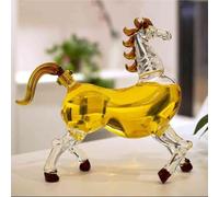 1000ml Funny Whiskey Bottle, Art Statue Sculpture, Glass Animal Whiskey Decanter, Collectibles Gifts