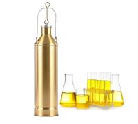 1000ml Handheld Oil Sampler Kit Brass Oil Sampling Bottle & Bucket for Efficient Petroleum Liquid Collection Ideal for Professionals & DIY Enthusiasts