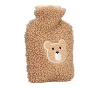 1000ml Hot Water Bottle, Cute Plush Bear Anti Scald Hot Water Bag with Cover for Neck, Shoulder Pain and Hand Feet Warmer (Zooke7yi2df6xe1-13)