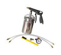 1000ml Industrial Grade Sprayer Set for Vehicle Chassis with 2Flexible Wand for Complex Surfaces Rustproof Tool Heavy Duty Sprayer Set