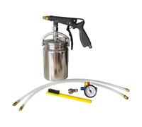 1000ml Industrial Grade Sprayer Set for Vehicle Chassis with 2Flexible Wand for Complex Surfaces Rustproof Tool Metal Construction Sprayer