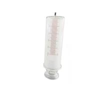 1000ml Large Glass Syringe - Glass Infuser with Caliber Options for Sampling and Injection(Ruhr Locks Caliber)