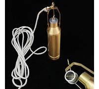 1000ml Oil Sample Collect Bottle with 5m Rope, Petroleum Liquid Sampler Kit, Copper Container for Petrochemical Tank Sampling, & Easy to Use