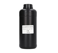1000ml Photosensitive 3D Printer Resin, UV Curing Rigid Resin for DLP LCD 3D Printer, High Strength Low Odor Resin with Glossy Finish for Desktop and Industrial Models (White)