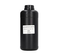 1000ml Photosensitive UV Curing Rigid Resin, 3D Printing Resin for DLP LCD 3D Printer, High Strength Low Odor with Glossy Finish for Desktop and Industrial Models (Green)