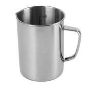 1000ml Stainless Steel Laboratory Beake Metal Measuring Jug with Handle for Baking Cooking Wine Cocktail Measurement