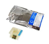 1000ML T7411 T7414 T741X Ink Packs Dye Sublimation For Compatible Printers Similar To SureColor F6280 F7080 F7180 F7280 F9280 F9380 F9370 Models(Cyan)