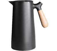 1000ml Thermal Insulated Kettle with Wooden Handle, Household Thermal Insulation Pot, Glass Lining, Hot Water Bottle, 24 Hours Heat Retention