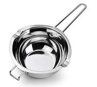 1000ML Upgrade Double Boiler Stainless Steel Melting Pot for Chocolate, Candle and Candy Making (34oz)