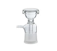 1000mL Vacuum Filtration Apparatus with Rubber Tube Glass Sand Core Liquid Solvent Filter Unit Device Laboratory Equipment(Membrane)(Filter head)